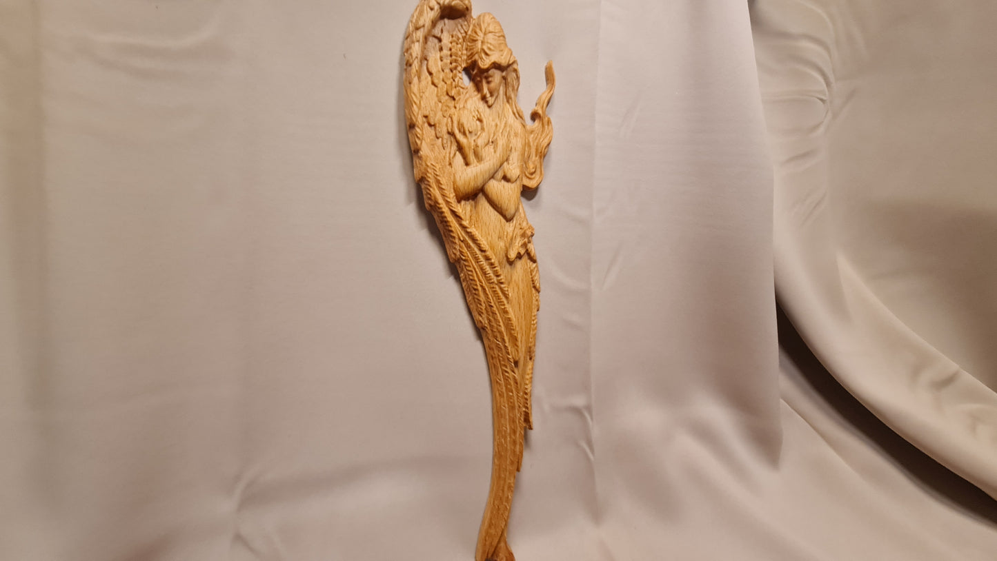 Möbeldekor ängel och bebis