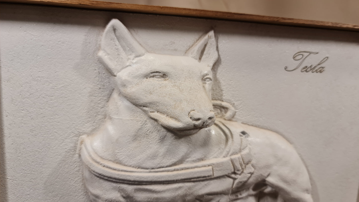 3D-porträtt från ditt foto på dina husdjur