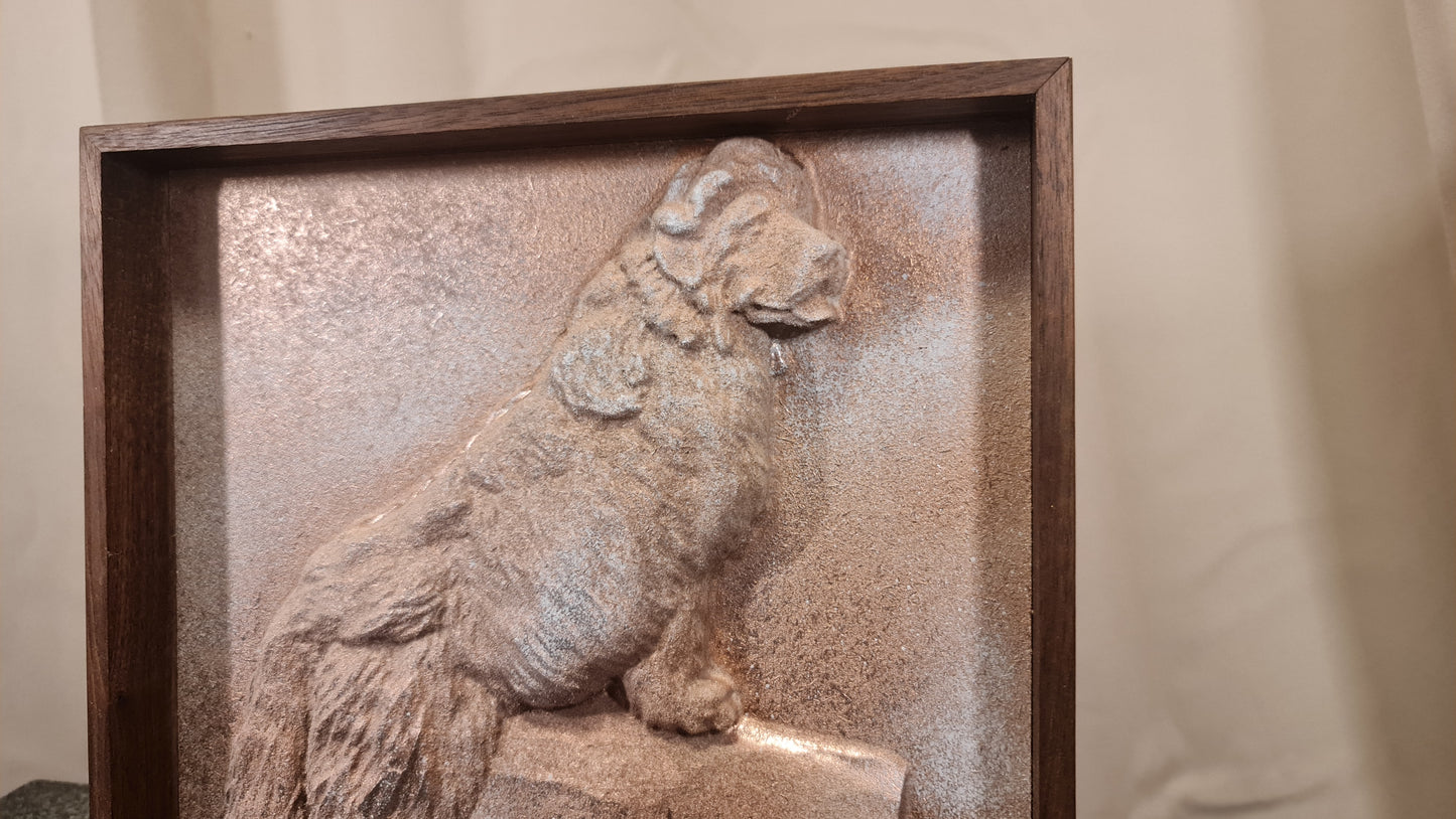 3D-porträtt från ditt foto på dina husdjur