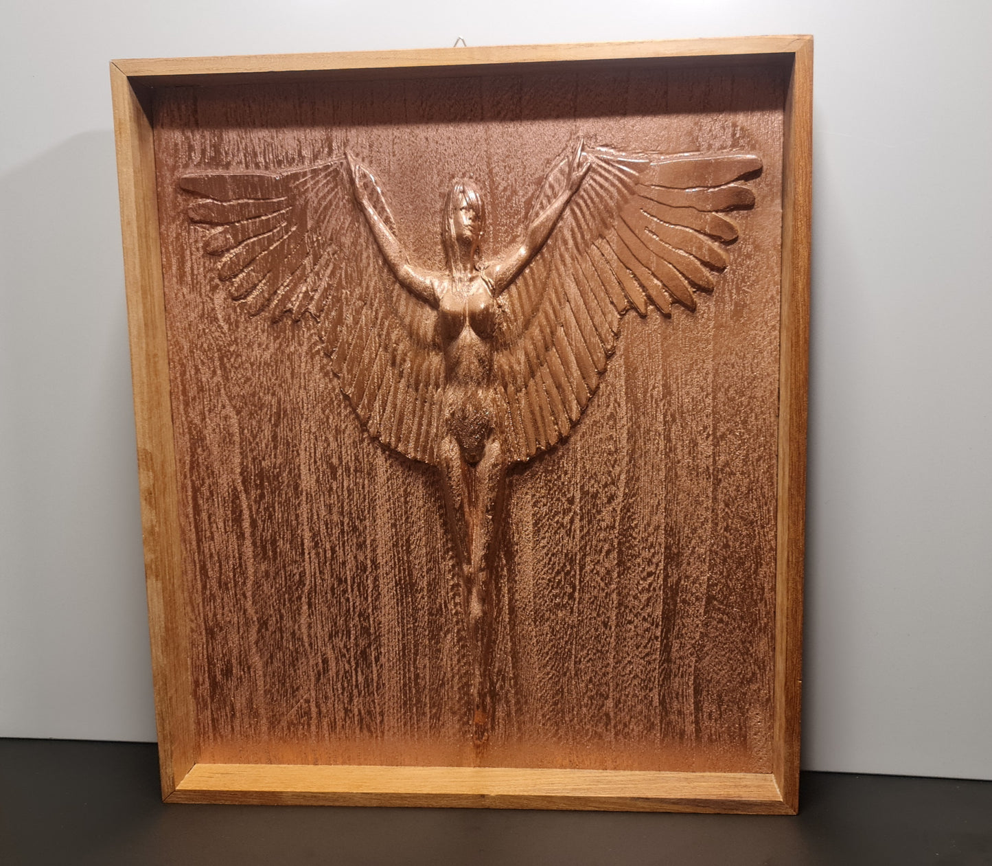 3D relief tavla, väggdekor Angel