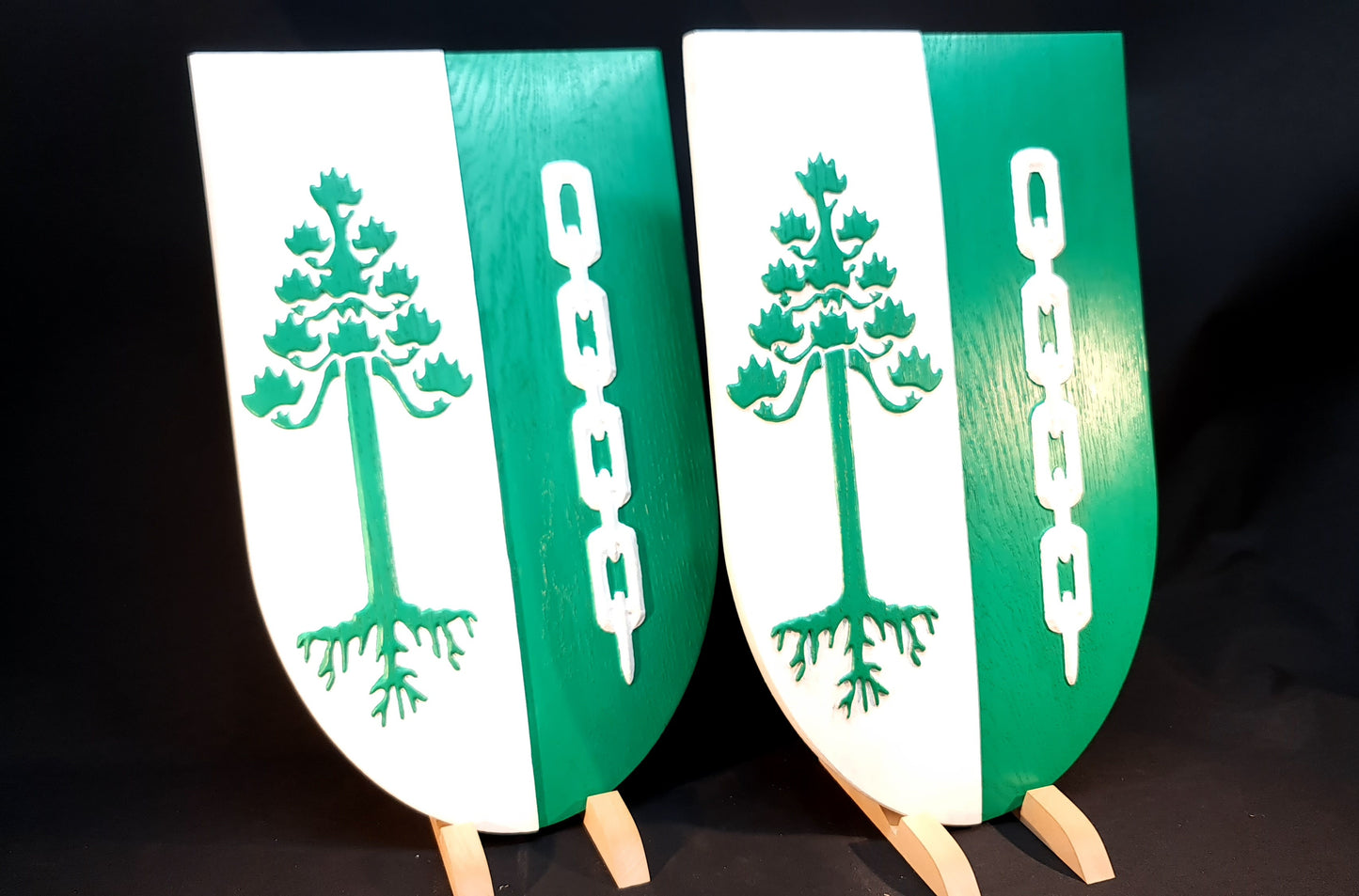 Vapnesköld, släktvapen, komunvapen