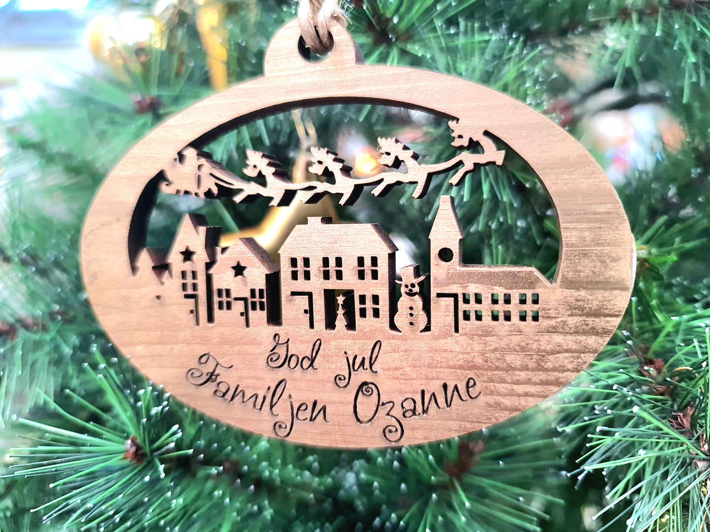 Personlig Julgransornament