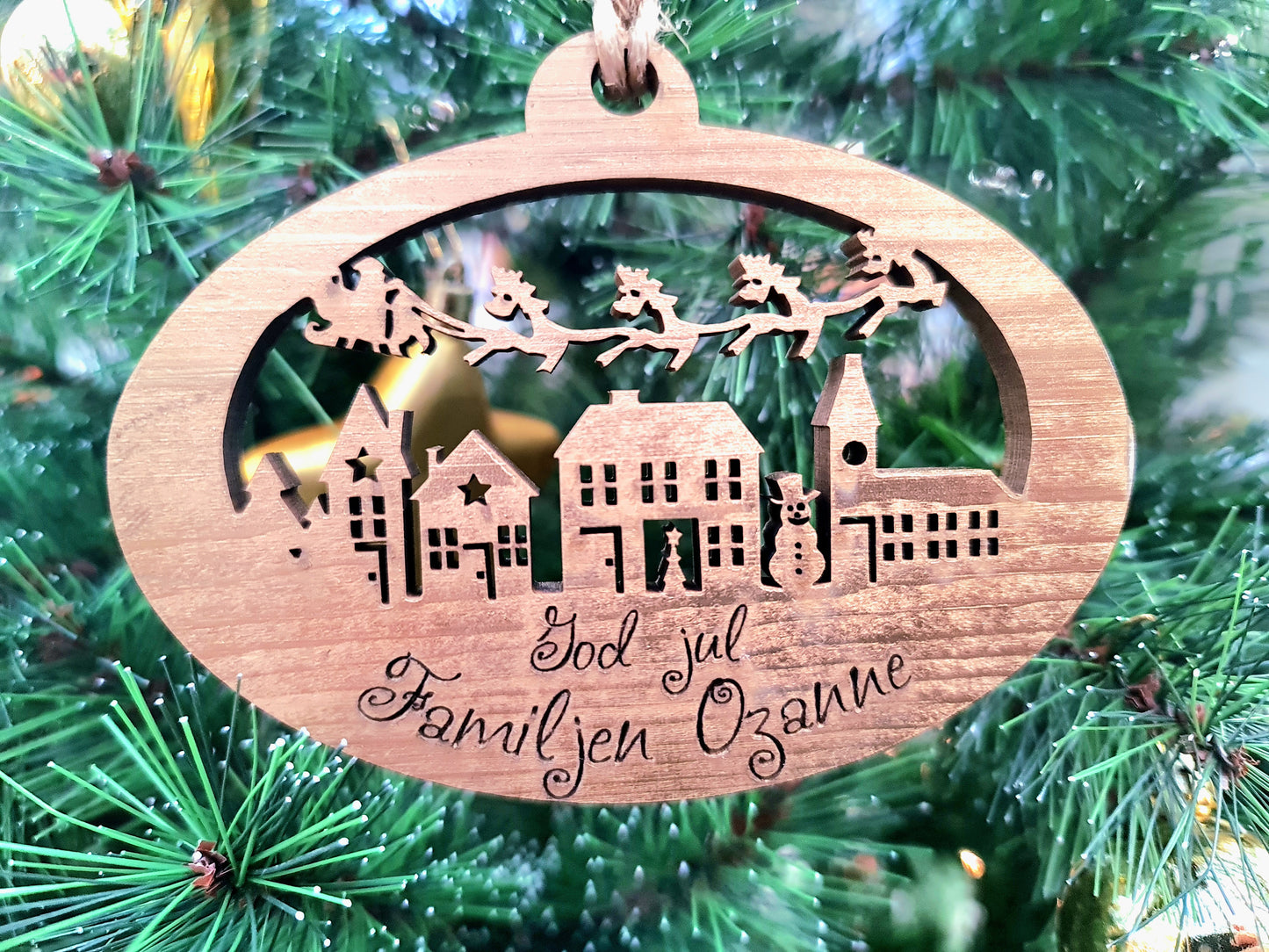 Personlig Julgransornament