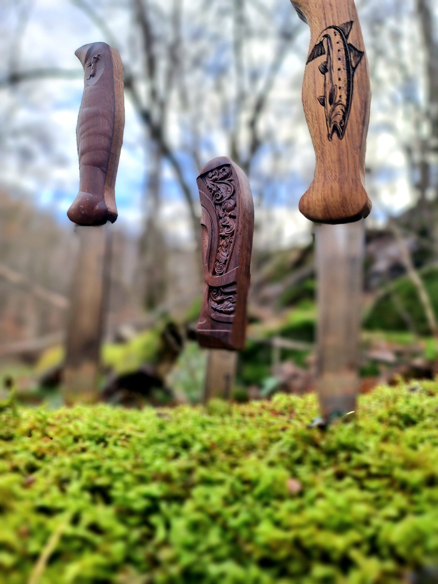 Handgjord kniv Nying