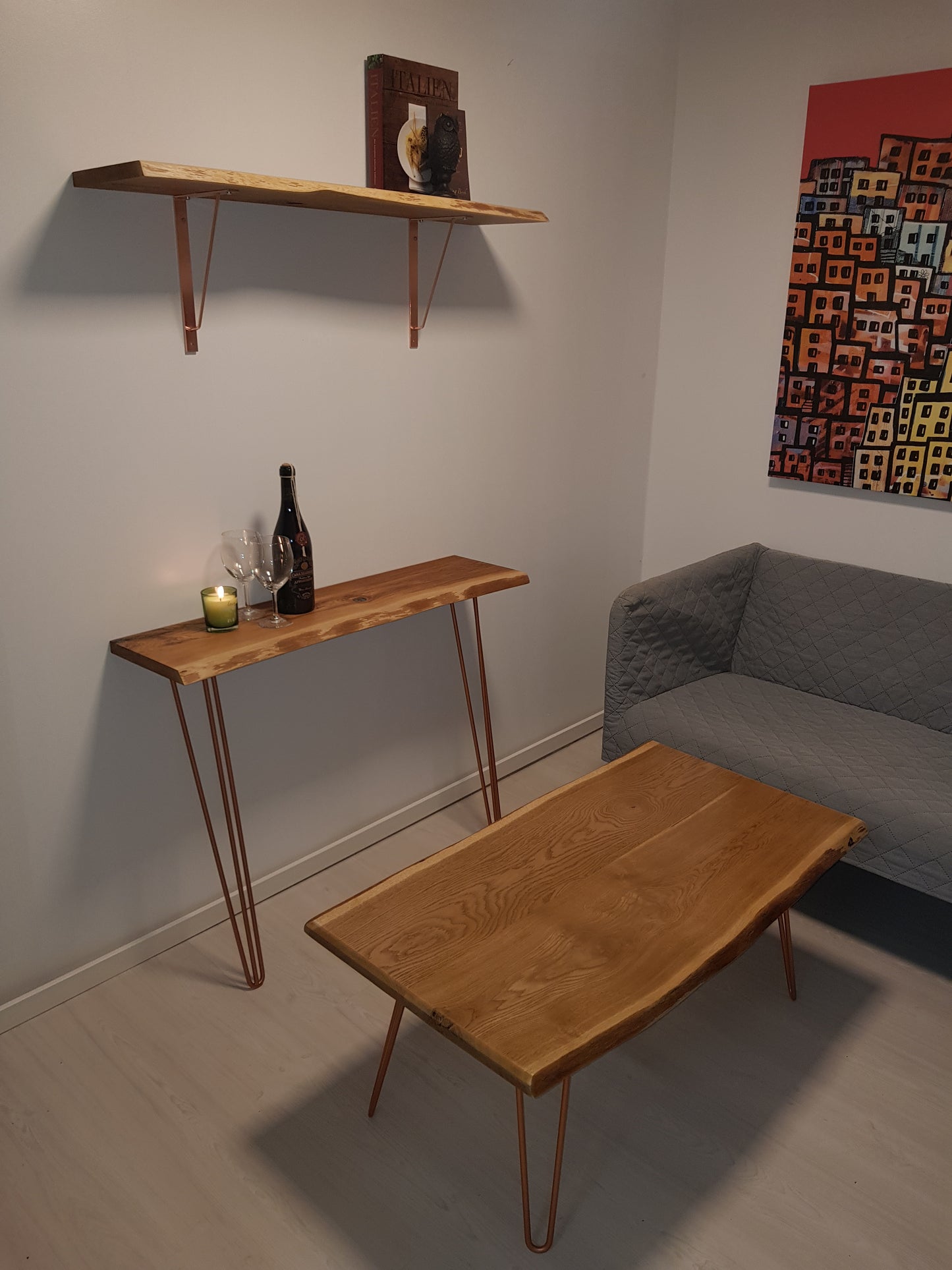 Bord, sidobord och hylla serie