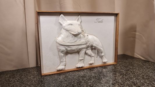 3D-porträtt från ditt foto på dina husdjur