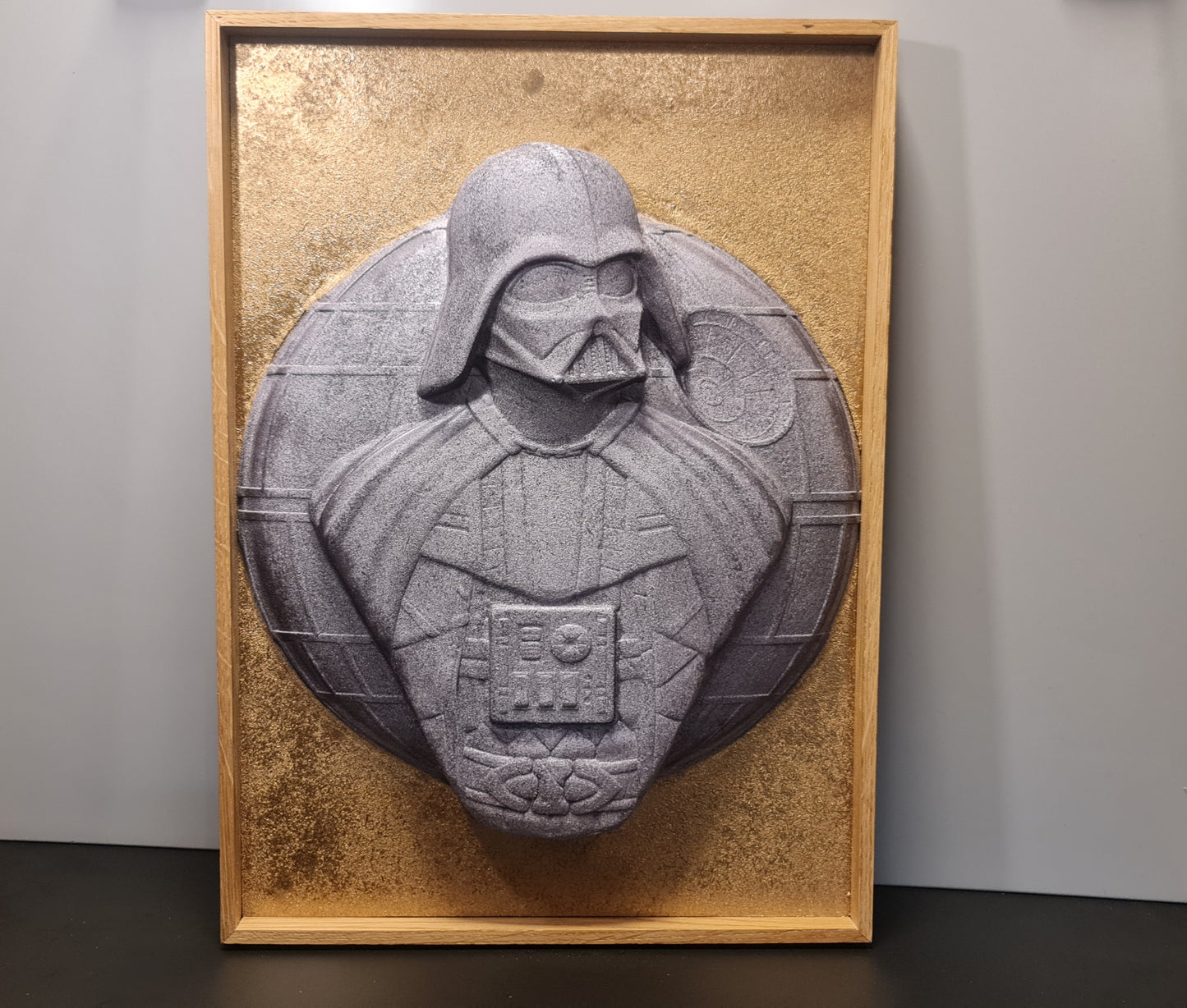 3D relief tavla Darth Vader