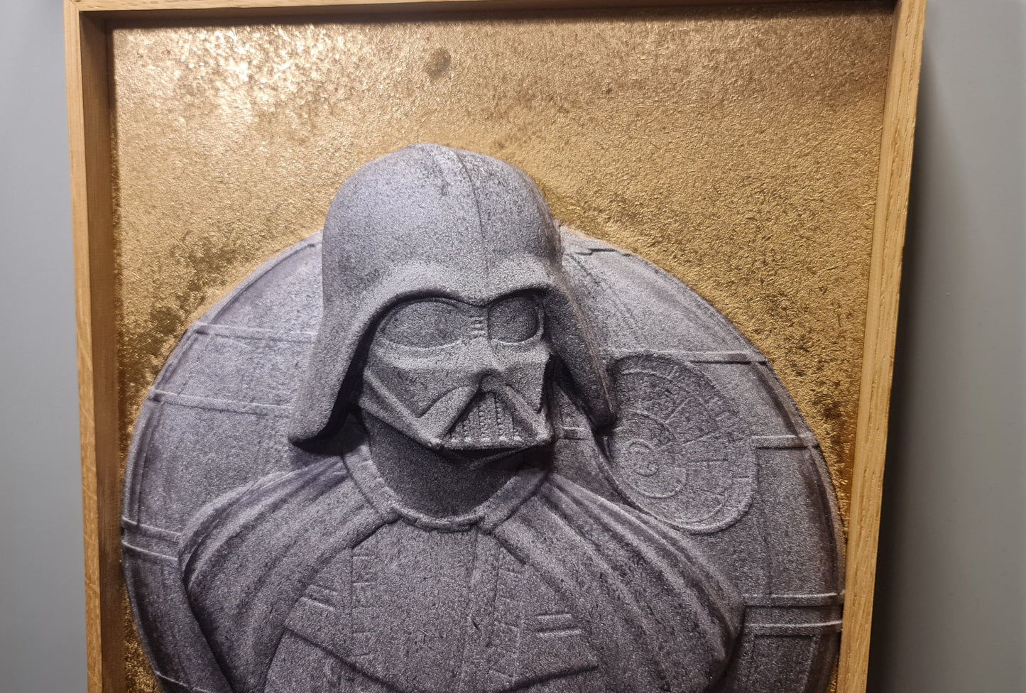 3D relief tavla Darth Vader