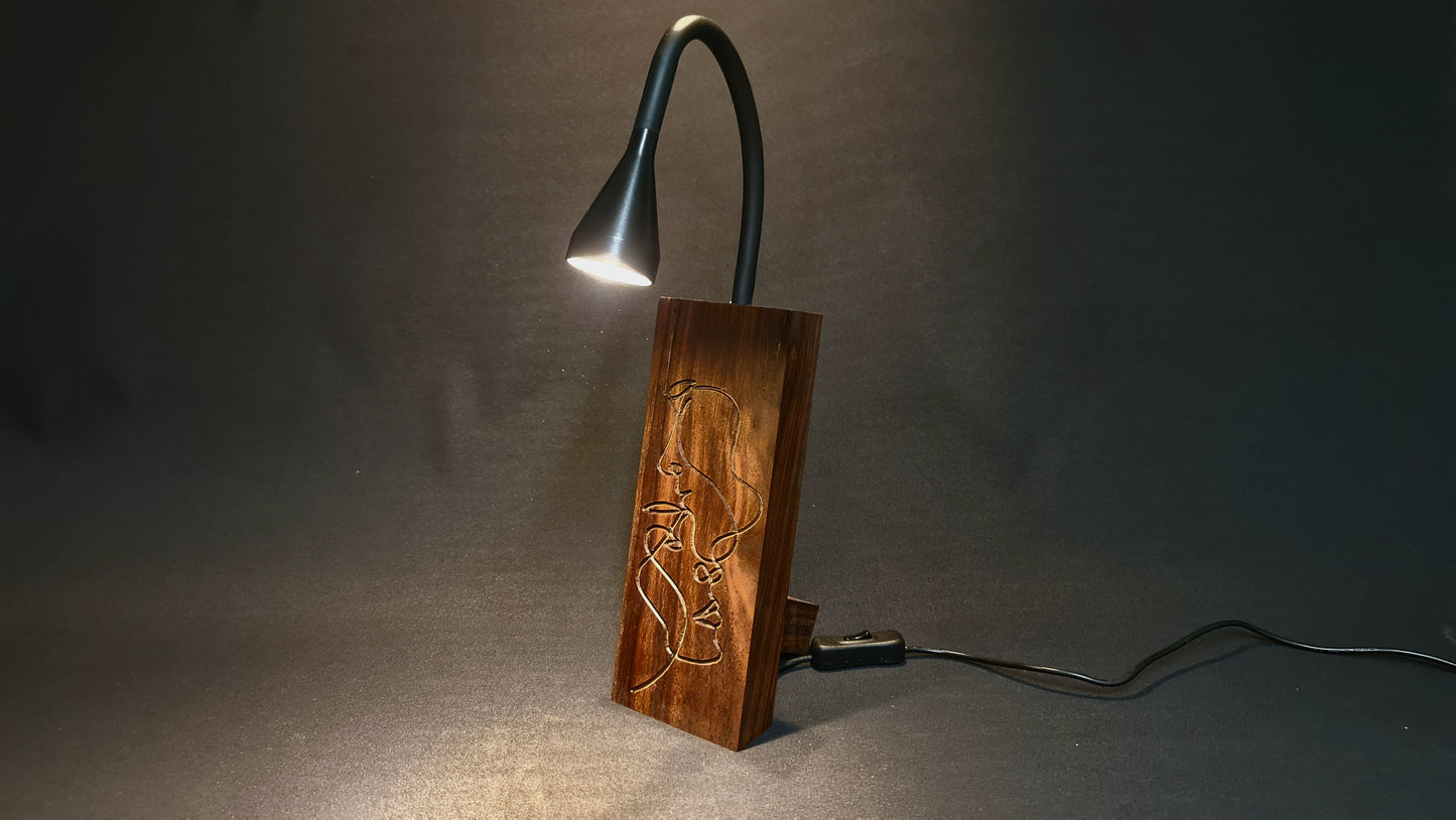 Nattduksbords lampa