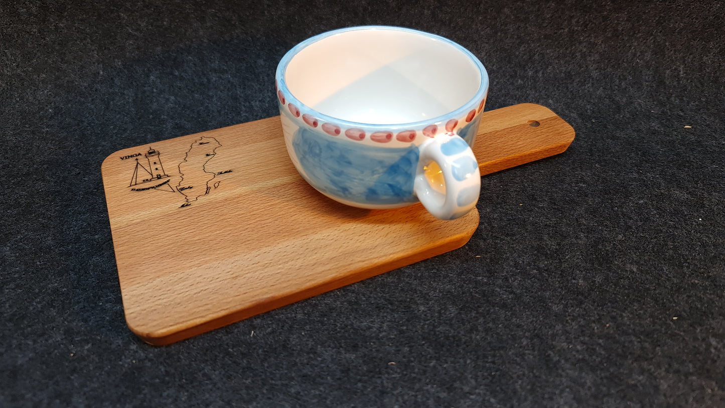 Små frukostbrickor / skärbräda