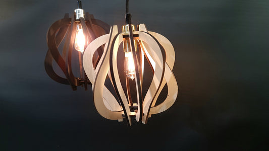 Fönster lampa Dropparna