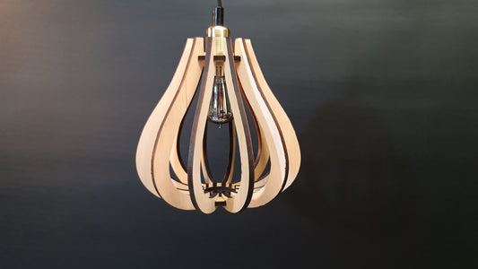 Fönster lampa Droppar
